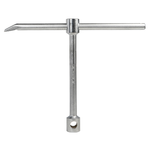 Ключ баллонный торцевой кованый 32*33*400мм с воротком