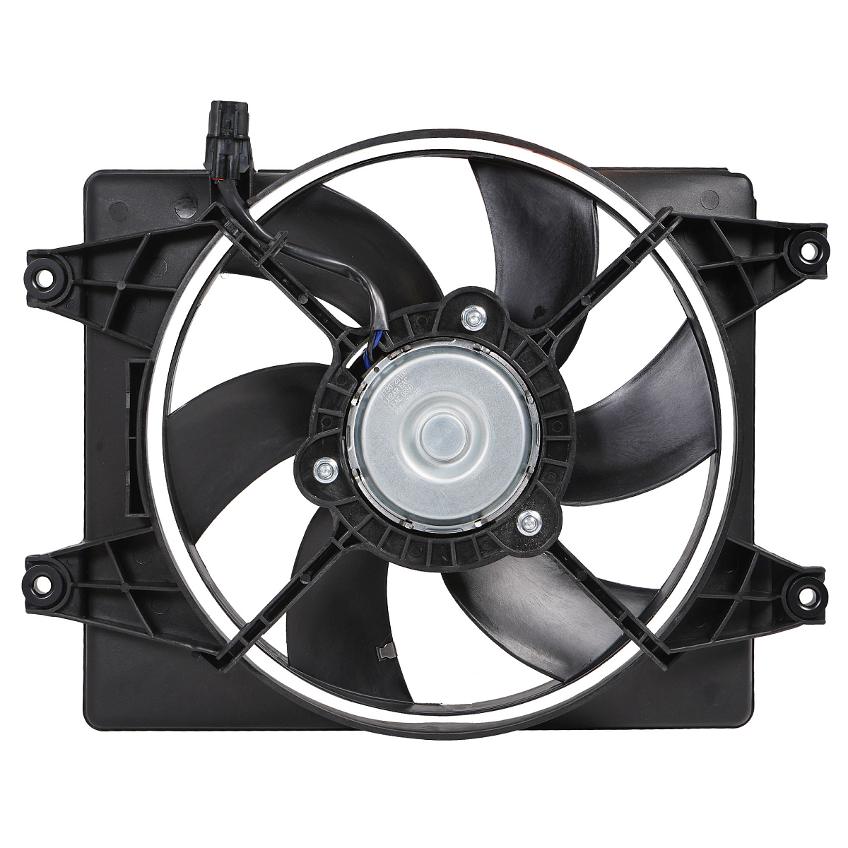 Электровентилятор кондиционера для автомобиля Hyundai Accent (99-) MT (с кожухом)