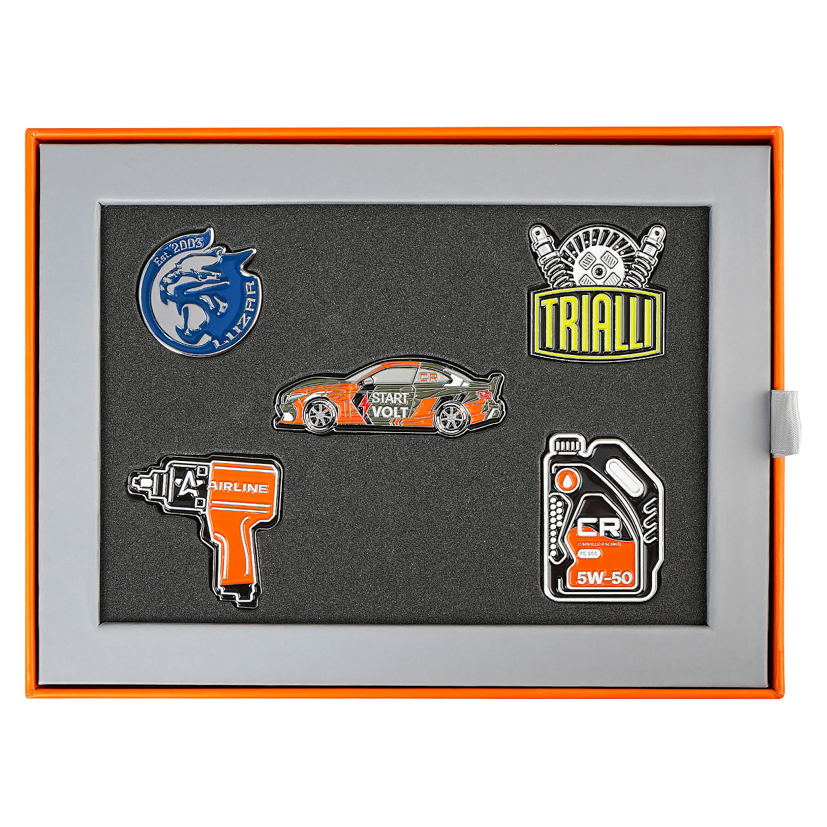 Набор значков CARVILLE подарочный