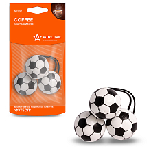 Ароматизатор подвесной "Футбол" Бодрящий кофе