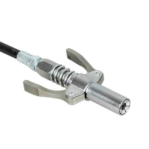 Наконечник-насадка для плунжерного шприца быстросъемн., со шлангом 300мм нейлоновым