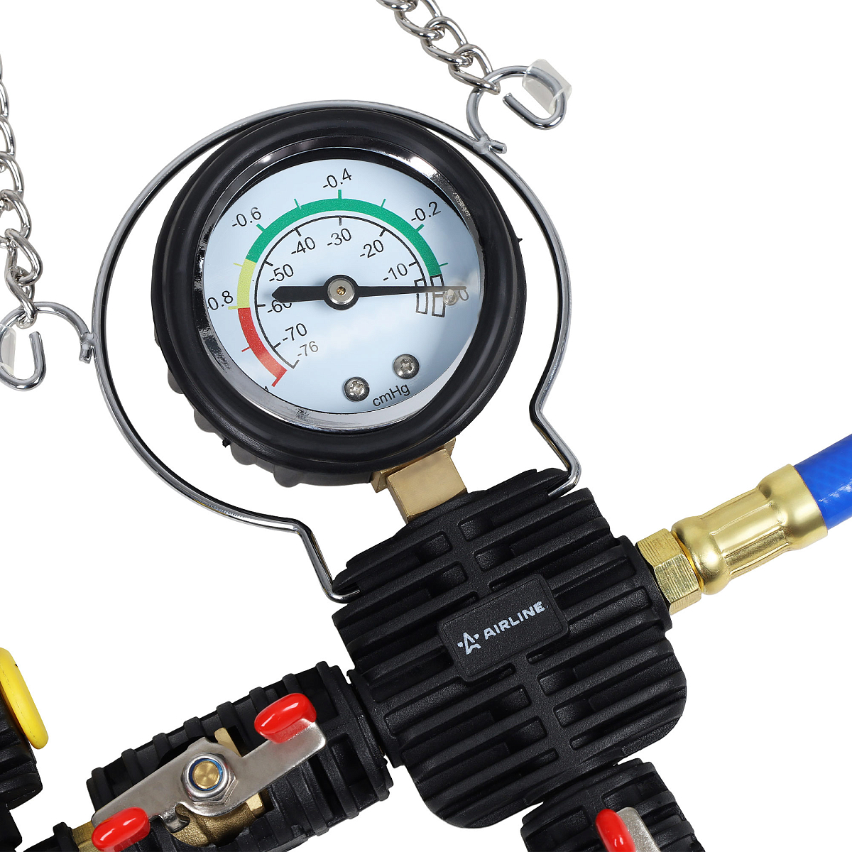 Приспособление для замены охлаждающей жидкости вакуумное, набор 4 пр., кейс