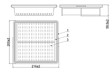 Фильтр воздушный для автомобилей Hyundai Elantra (20-) 2.0i