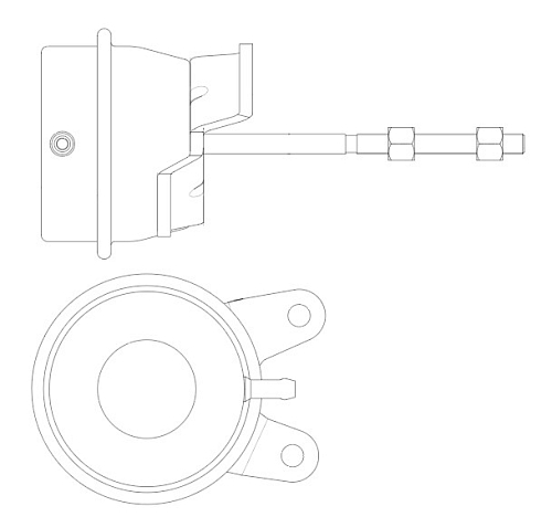 Актуатор турбокомпрессора для а/м VW Tiguan (08-)/Golf VI (09-) 1.4T (тип К03)