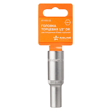 Головка торцевая 1/2"DR шестигранная 10мм, L=78мм пласт.подвес