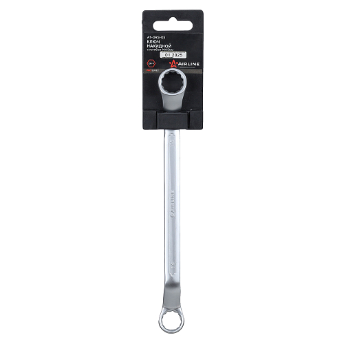 Ключ накидной с изгибом 14х15мм PRO, пласт.подвес