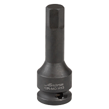 Головка ударная торцевая 1/2"DR внешний шестигранник H13, L=78мм