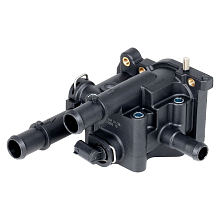 Корпус термостата для автомобилей Opel Astra J (10-)/Chevrolet Cruze (09-)/Aveo T300 (11-) (пластиковый)