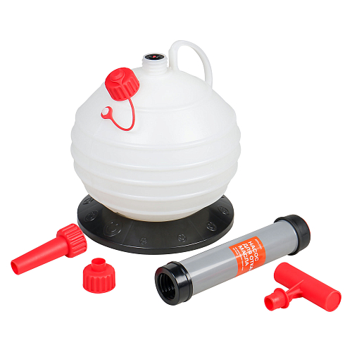 Насос для откачки масла из двигателя через щуп, 6л, ручной