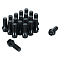 Болт колесный M14x1,25x28x47, конус, ключ 17, чёрный электрофорез, 20 шт для а/м BMW
