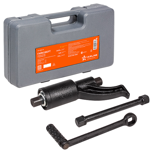 Гайковерт механич. 1"DR 3600Нм 1:64, 310мм пласт.кейс