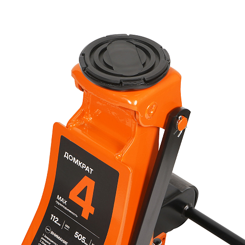 Домкрат подкатной 4т 112-505мм INDUSTRY двухпоршневой, низкопрофильный МП-серия