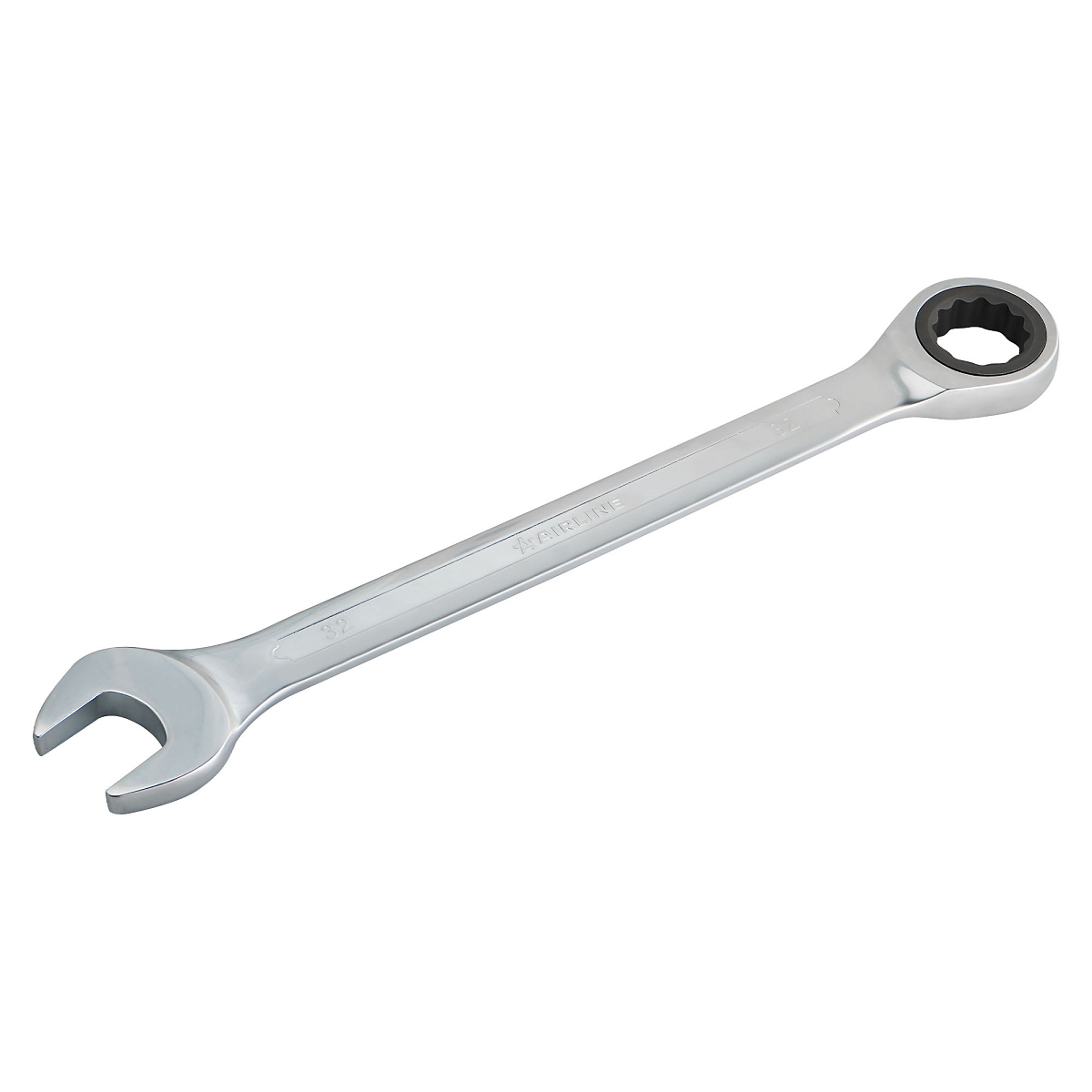 Ключ комбинированный трещоточный 32мм PRO, пласт.подвес