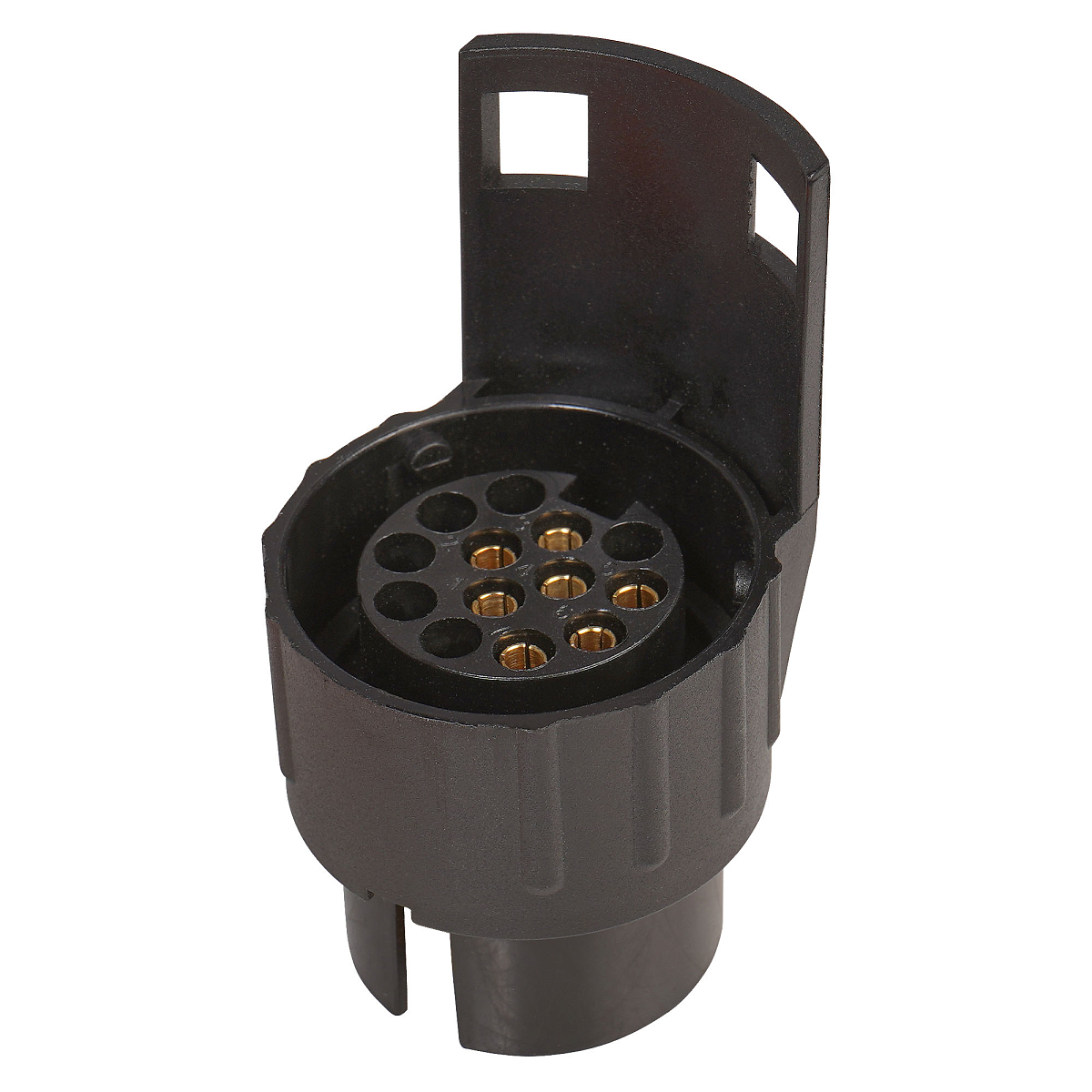 Адаптер розетки фаркопа 12В с 7 контактов на 13 контактов ЕВРО