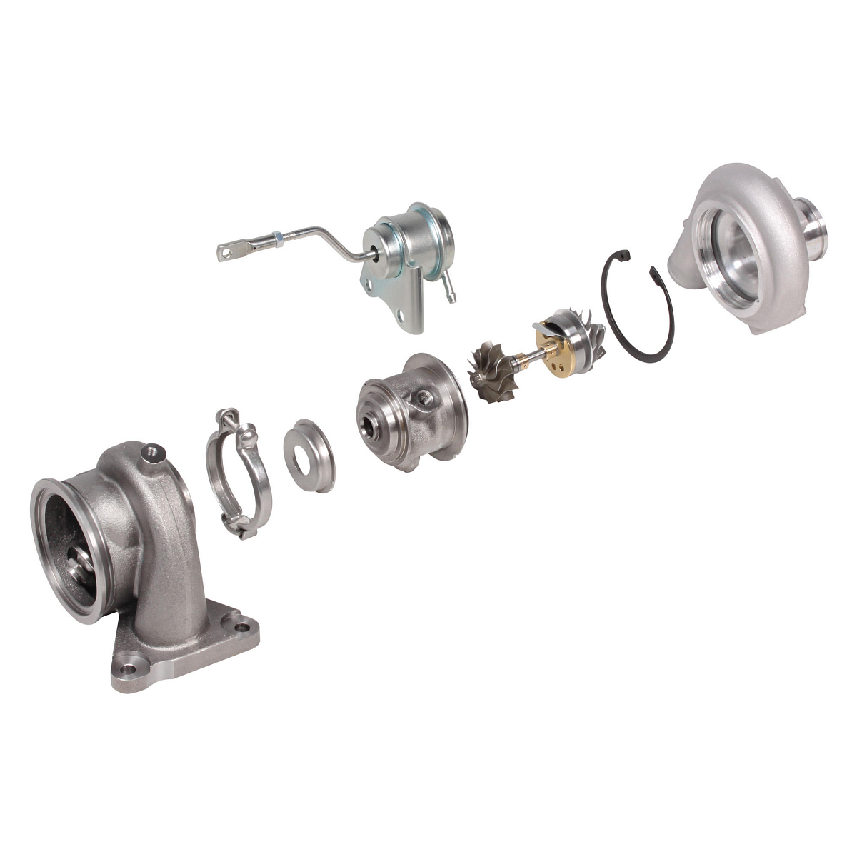 Турбокомпрессор для а/м PSA Boxer (06)/Jumper (06-) 2.2D (TD03)