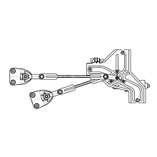 Стеклоочиститель в сборе для автомобилей Mercedes-Benz Actros MP4/MP5 (11-)