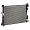 Радиатор охлаждения для автомобилей Лада Vesta (15-)/Logan II (12-)/Kaptur (16-)/Duster (21-) A/C+(сборный)