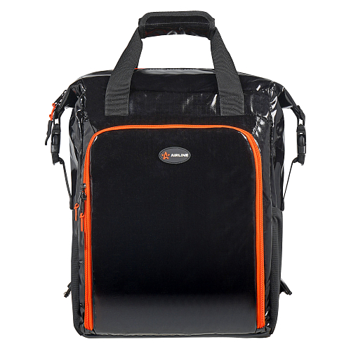 Сумка-холодильник (термосумка) рюкзак 19 л, 39*31*16см, Ripstop, водонепр.,черн.