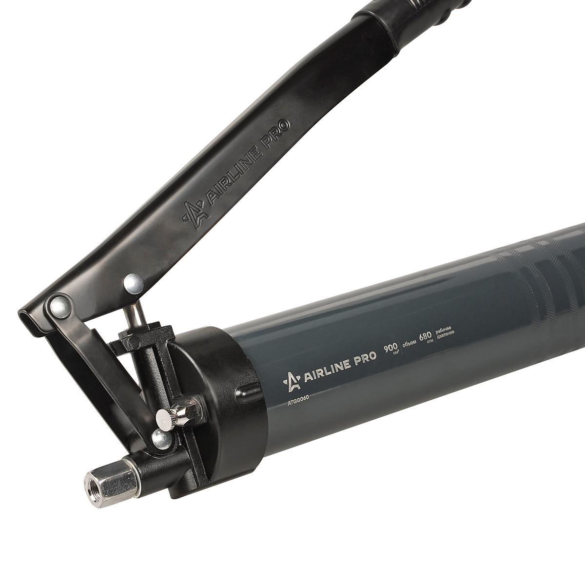 Шприц рычажно-плунжерный 900см3 PRO, клапан уд. воздуха