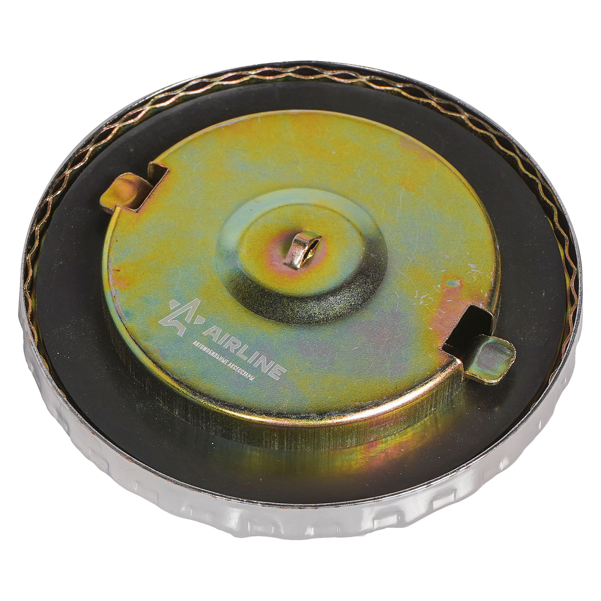 Крышка бензобака 80мм универсальная, полуоборотная, металлическая для а/м Камаз/DAF/Iveco/MAN/Volvo