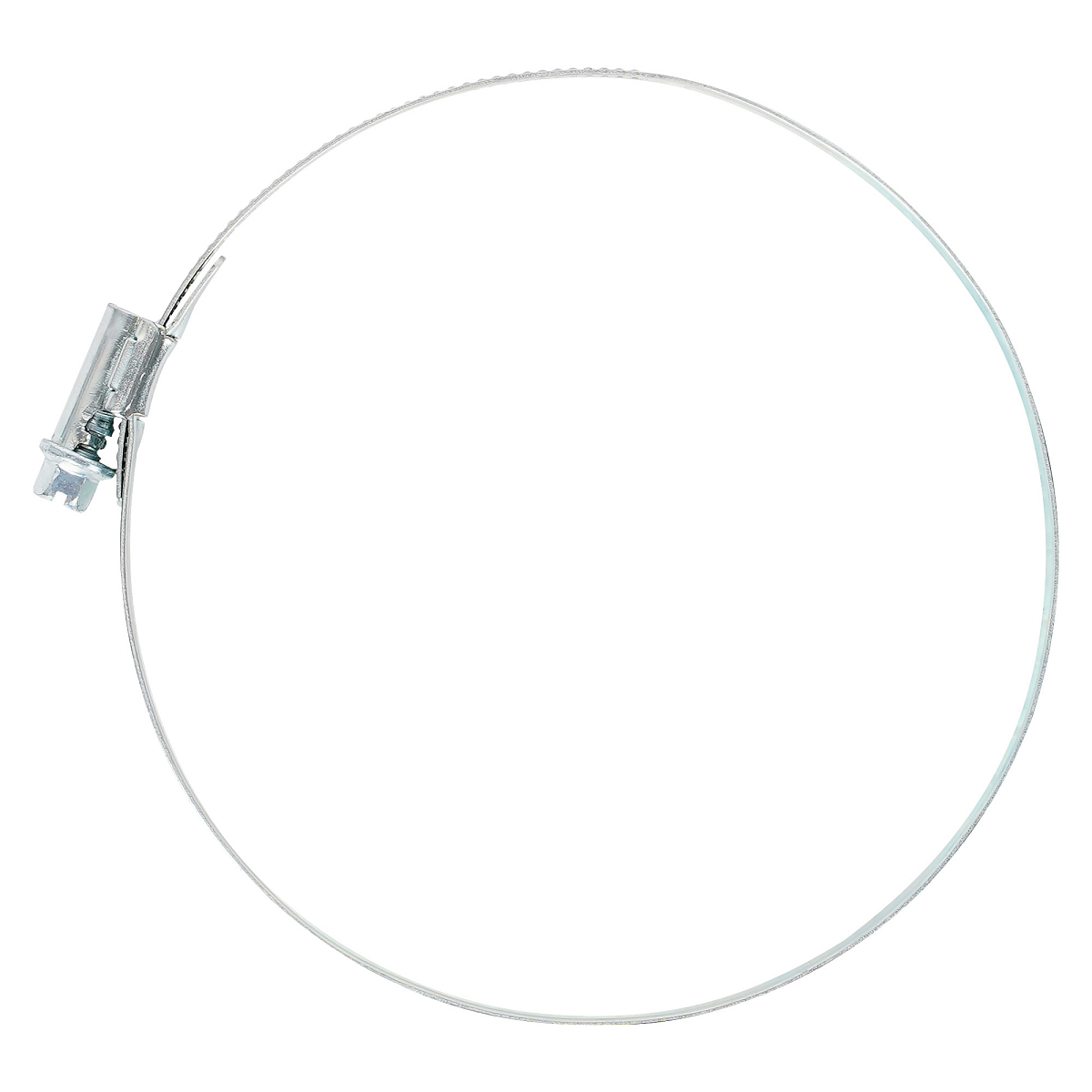 Хомут 100-120/9мм, червячный, усиленный, W1(оцинк), 1 шт.