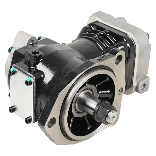 Компрессор воздушный для автомобилей ПАЗ, МАЗ c дв. ЯМЗ-534,536 (1 цилиндр) (аналог LK3894)