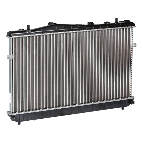 Радиатор охлаждения для автомобилей Lacetti (04-) 1.6i/1.8i AT (сборный)