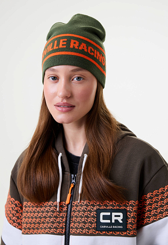 Шапка зеленая Carville Racing