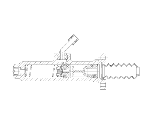 Цилиндр сцепления для автомобилей Mercedes-Benz SK / MK (87-) главный