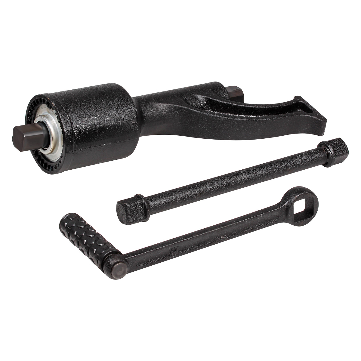 Гайковерт механич. 1"DR 4800Нм 1:56, 370мм пласт.кейс