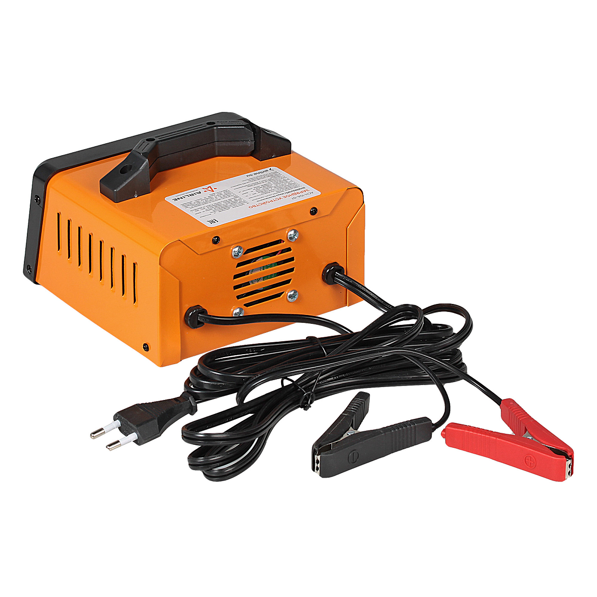 Зарядное устройство 0-10А 6В/12В импульсное, амперметр, ручная регулировка