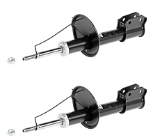 Комплект амортизаторов для автомобилей Renault Logan (04-) (стойка) передние левый / правый газовые 2 шт.