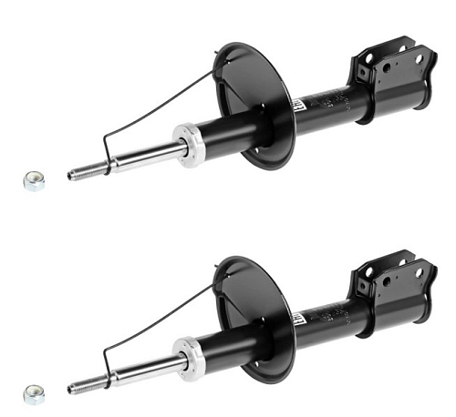 Комплект амортизаторов для автомобилей Renault Logan (04-) (стойка) передние левый / правый газовые 2 шт.