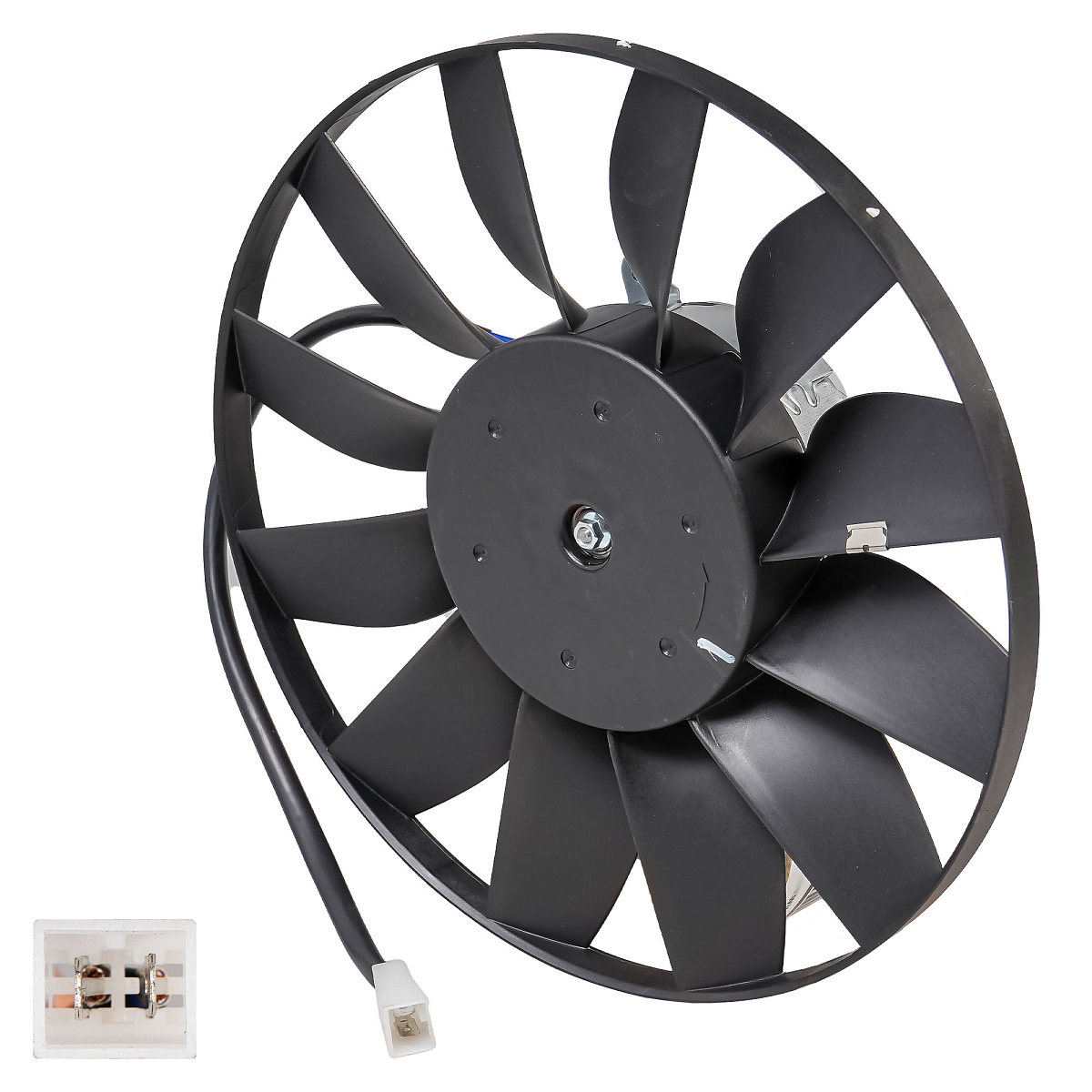 Электровентилятор охлаждения для автомобилей Лада 2123, 21213, 21214 Нива (без кожуха) (тип "Венто")