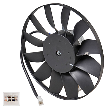 Электровентилятор охлаждения для автомобилей Лада 2123, 21213, 21214 Нива (без кожуха) (тип 