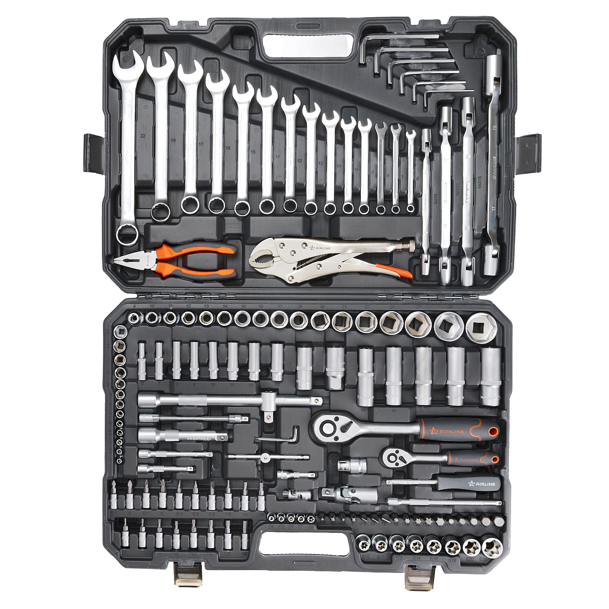 Набор инструментов универсальный 137пр. (головки 1/2", 1/4") кейс