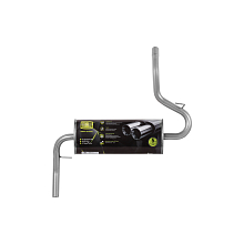 Глушитель для автомобилей Лада 21213, 21214, 2131 основной (алюминизированная сталь)