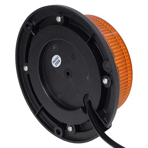 Маяк проблесковый светодиодный PRO, 18Вт, 18LED, 12/24В, 7 режимов, болтовое крепление, D-120мм, H-40мм