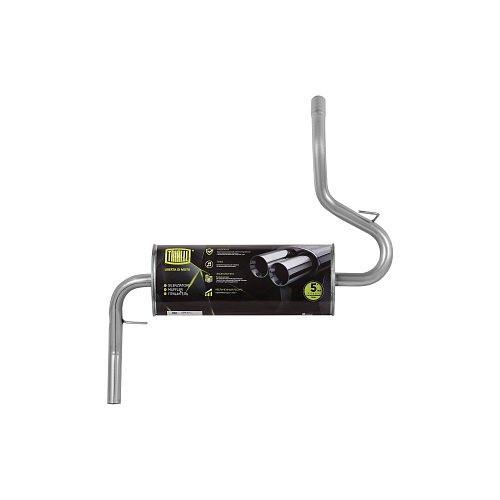 Глушитель для автомобилей Лада 21213, 21214, 2131 основной (алюминизированная сталь)