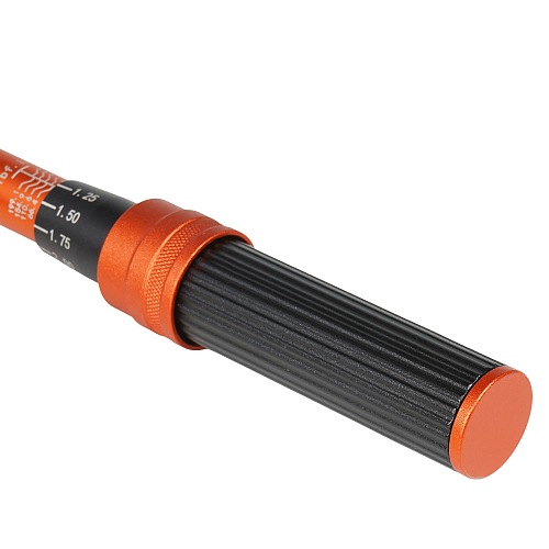 Ключ динамометрический алюминиевый 1/4" 5-25Нм PRO, кнопка быстр.сброса, кейс