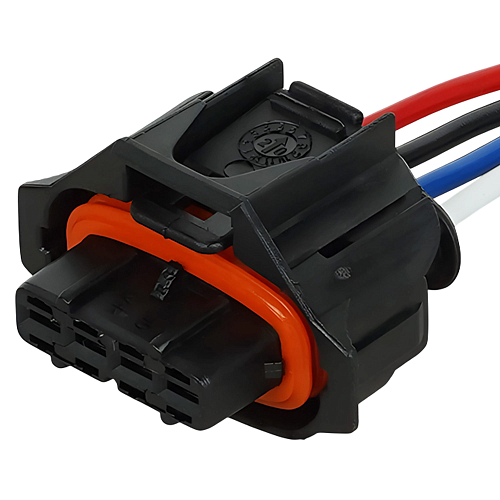 Разъём 4 pin с проводами для датчика абсолют. давления Лада, Chery, Hyundai; для ДМРВ Opel