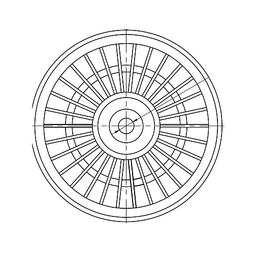 Ролик приводного ремня для автомобилей Volvo S60 (00-) 2.0i/2.4i/2.4d A/C- (опорный)