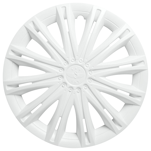 Колпаки колесные 15" "Скай", белый, компл. 2 шт.