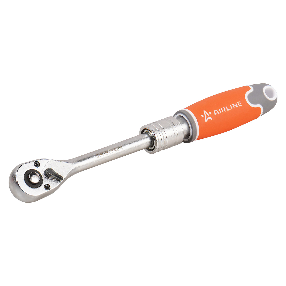 Рукоятка трещоточная телескопическая 1/4" DR 72T 165-215мм