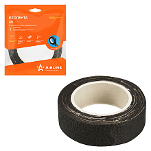Изолента ХБ на тканевой основе, 50 г., прорезиненная, (19мм*0,4мм*4м), черная