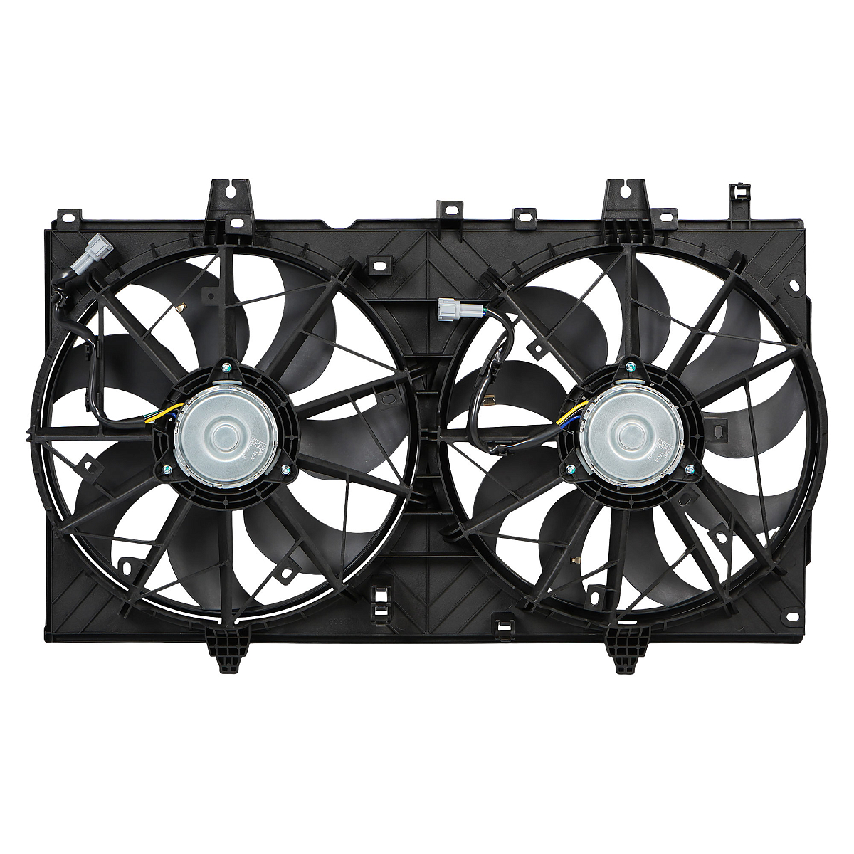 Электровентилятор охлаждения для а/м Nissan X-Trail (T32) (14-) (2 вент.) (с кожухом)