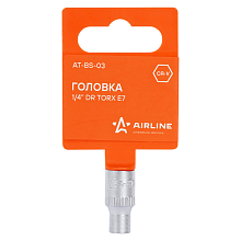 Головка торцевая 1/4"DR TORX E7, L=25мм