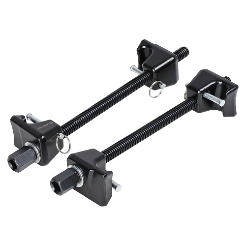 Стяжки пружин усиленные PRO с фиксатором, комплект 2шт., кейс