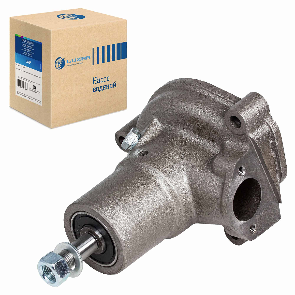 Насос водяной для автомобилей МТЗ/ЗИЛ Бычок (без шкива)