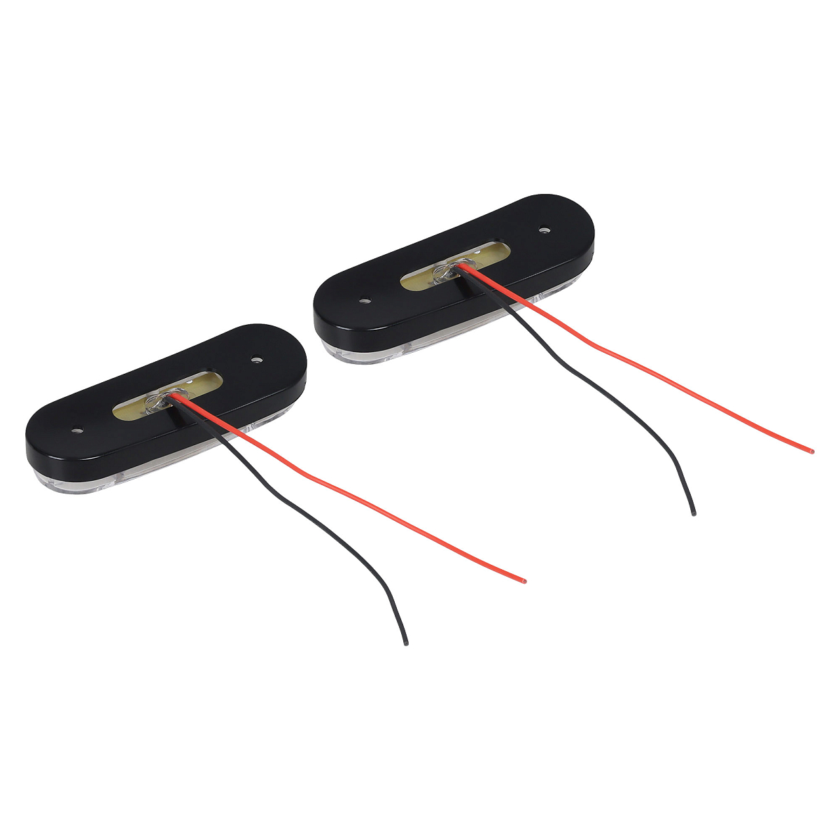 Огонь габаритный светодиодный, 12/24В, белый, комплект 2 шт.